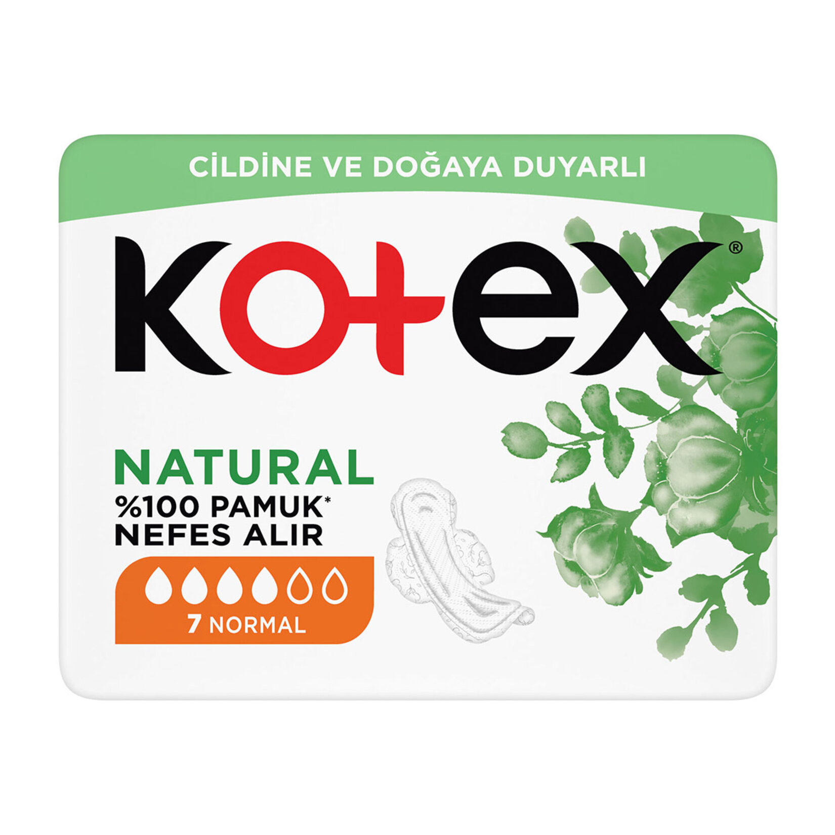 Kotex Natural Tekli Normal 7'li