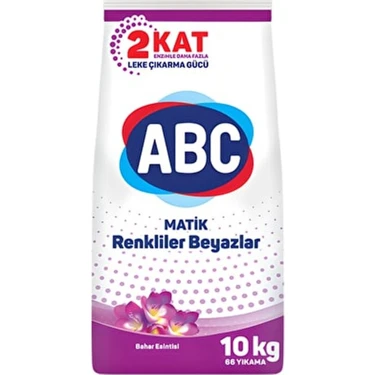 Abc Matik 10 Kg Beyazlar& Renkliler