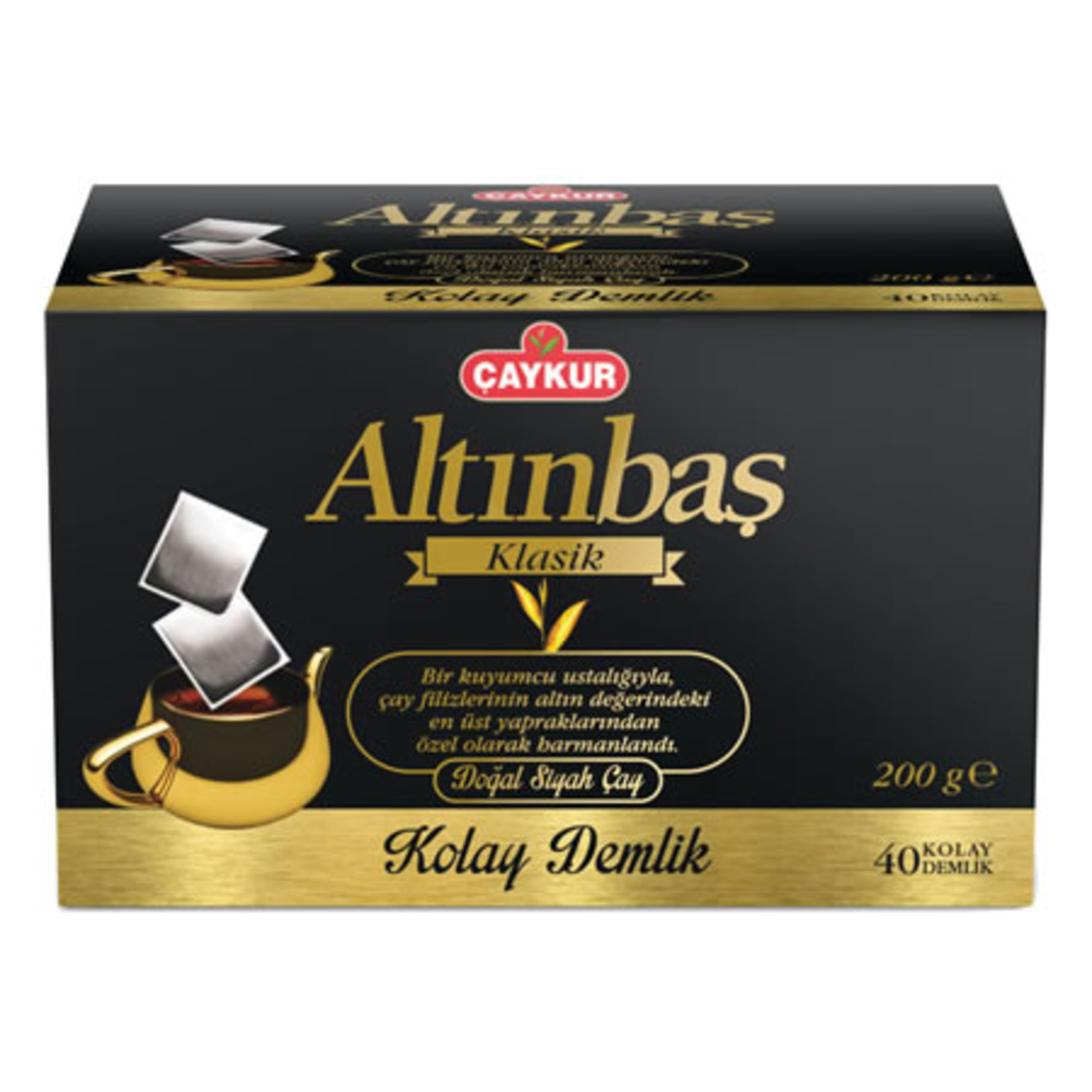 Çaykur Altinbas Demlik Poşet 200 Gr Sade