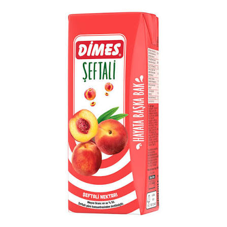 Dimes Meyve 200 Ml Şeftali Nektarı