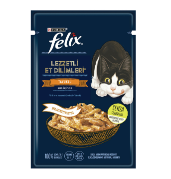 Felix Tasty Shreds Tavuklu 80 Gr