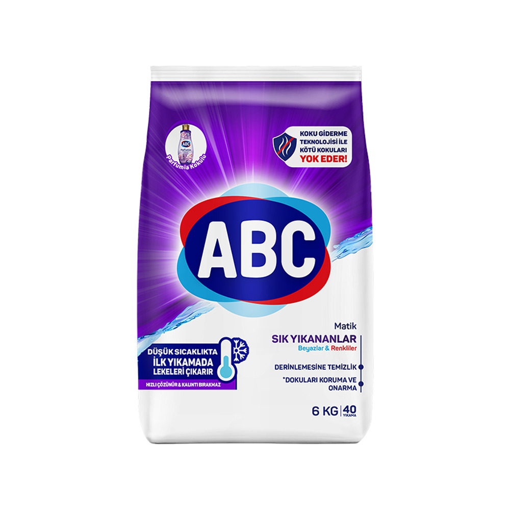 Abc Matik 6 Kg Sik Yikananlar-Lavanta