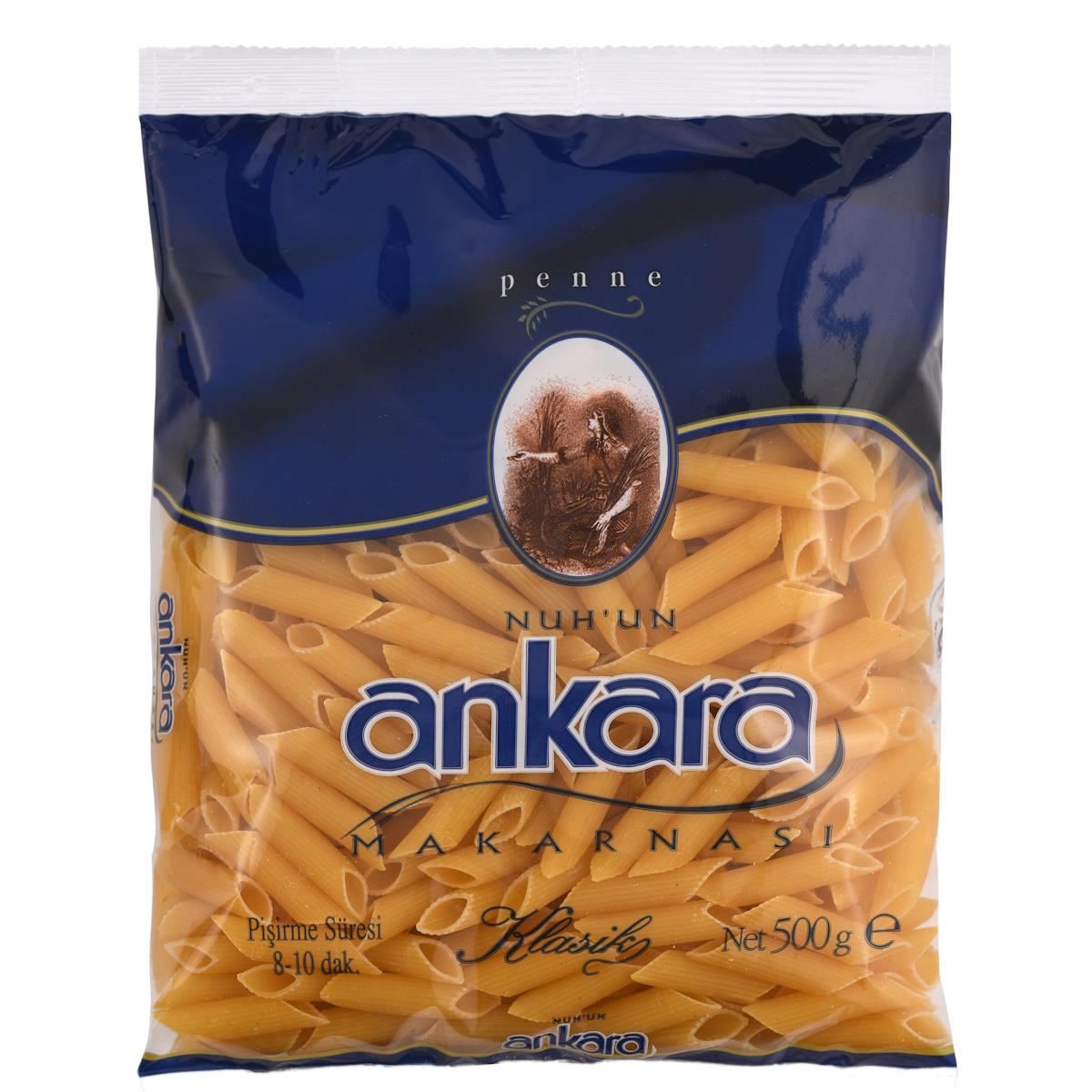 Nuhun Ankara Makarna 500 Gr Penne
