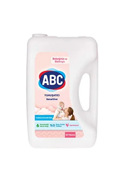 Abc Yumuşatıcı 5 Lt Sensitive-Beyaz