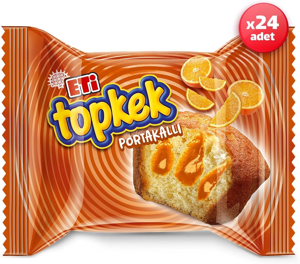 Etı Kek Topkek Portakal Bsz 24x40 Gr