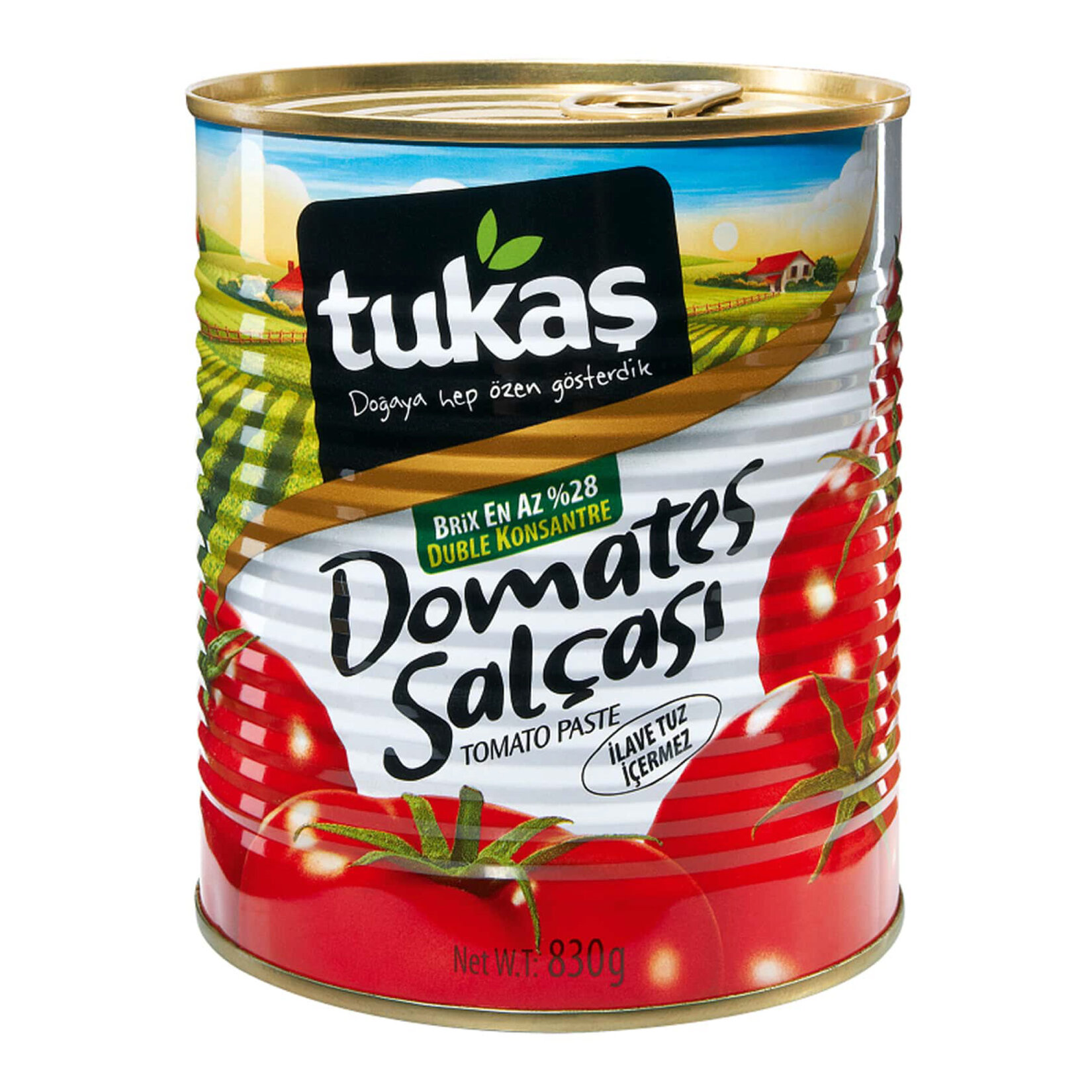 Tukas Domates Salçası 830 Gr Tnk