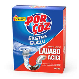 Porcoz Lavabo Açıcı Granul 2x50 Gr