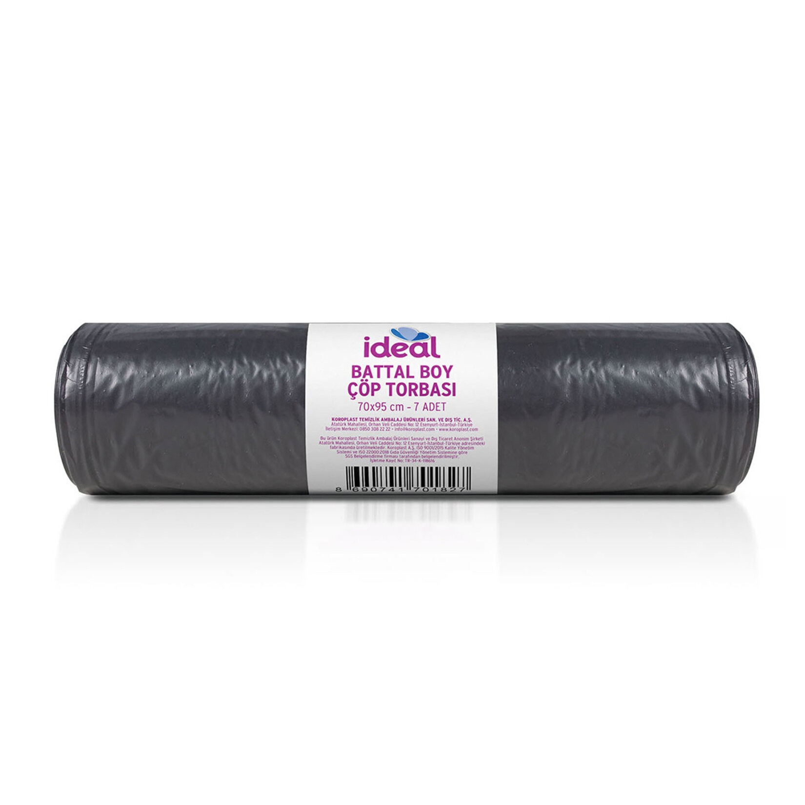 Ideal Çöp Torbası Battal Boy 7'li