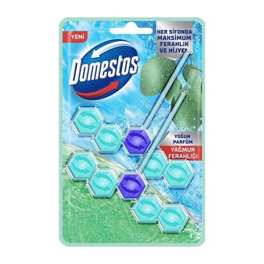 Domestos Wc Blok 5'li 2x50 Gr Yagmur Ferah.