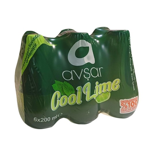Avsar Maden Suyu 6x200 Ml Cool Lime