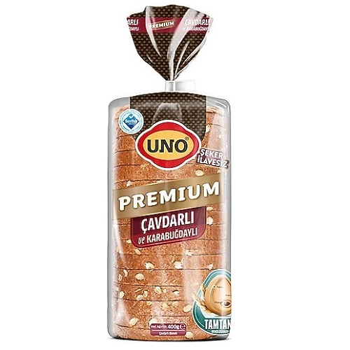 Uno Prem.tam Cavdarli & K.bugdayli Ekmek 400 Gr