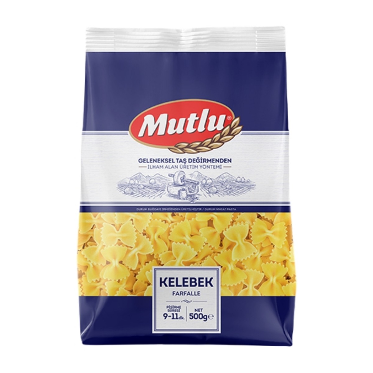 Mutlu Makarna 500 Gr Kelebek