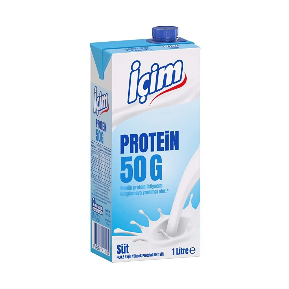 İçim Süt Yuksek Proteinli 1 Lt