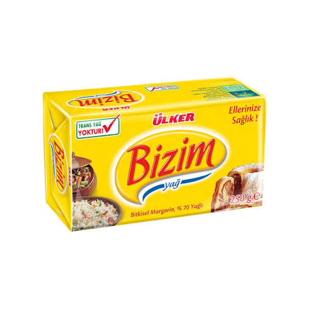 Bizim Margarin 250 Gr Paket