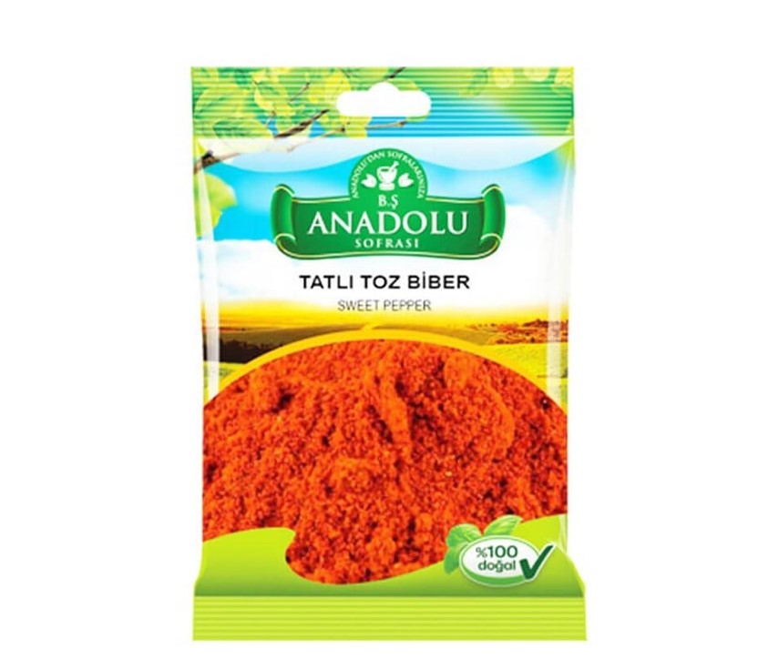 Anadolu Toz Biber 40 Gr Tatlı