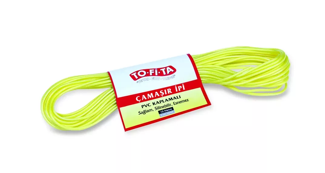 Tofita 1938 Pvc Kaplamali Çamaşır Ipı 10m