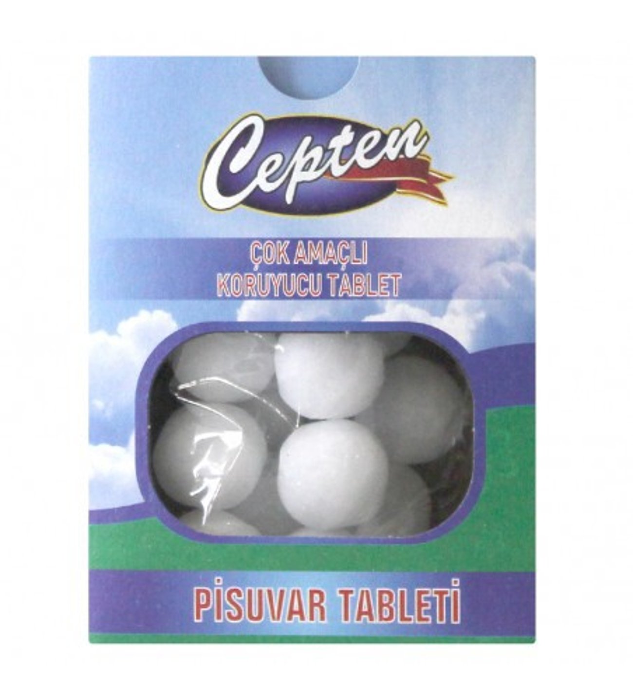 Cepten Pisuvar Tablet Naftalin 60 Gr