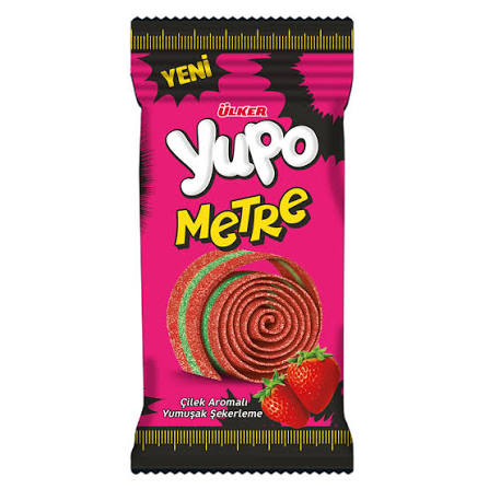 Ülker Şeker Yupo Jelly Metre Çilek 50 Gr