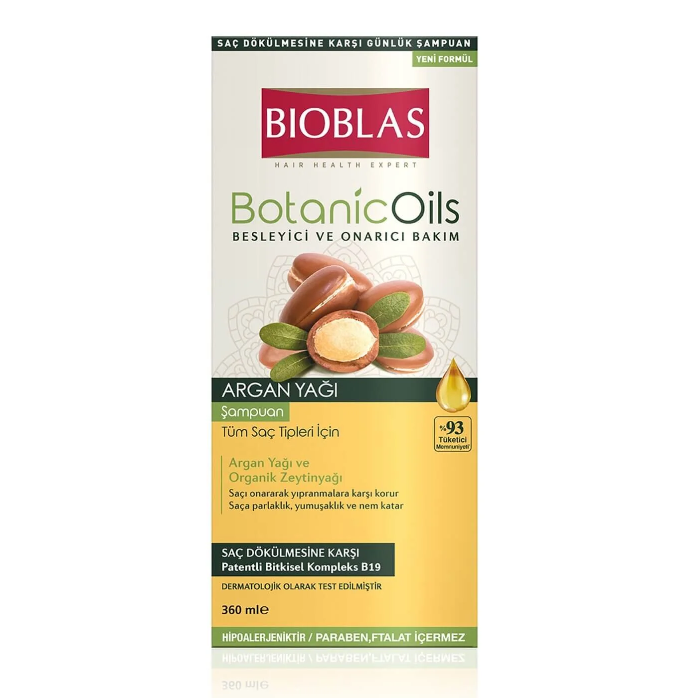 Bioblas Samp.360 Ml Botanic Oils Argan Yağı