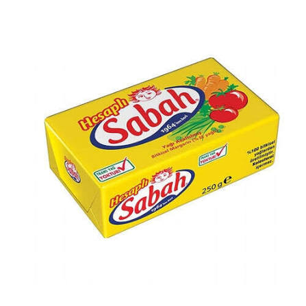 Sabah Margarin 250 Gr Paket
