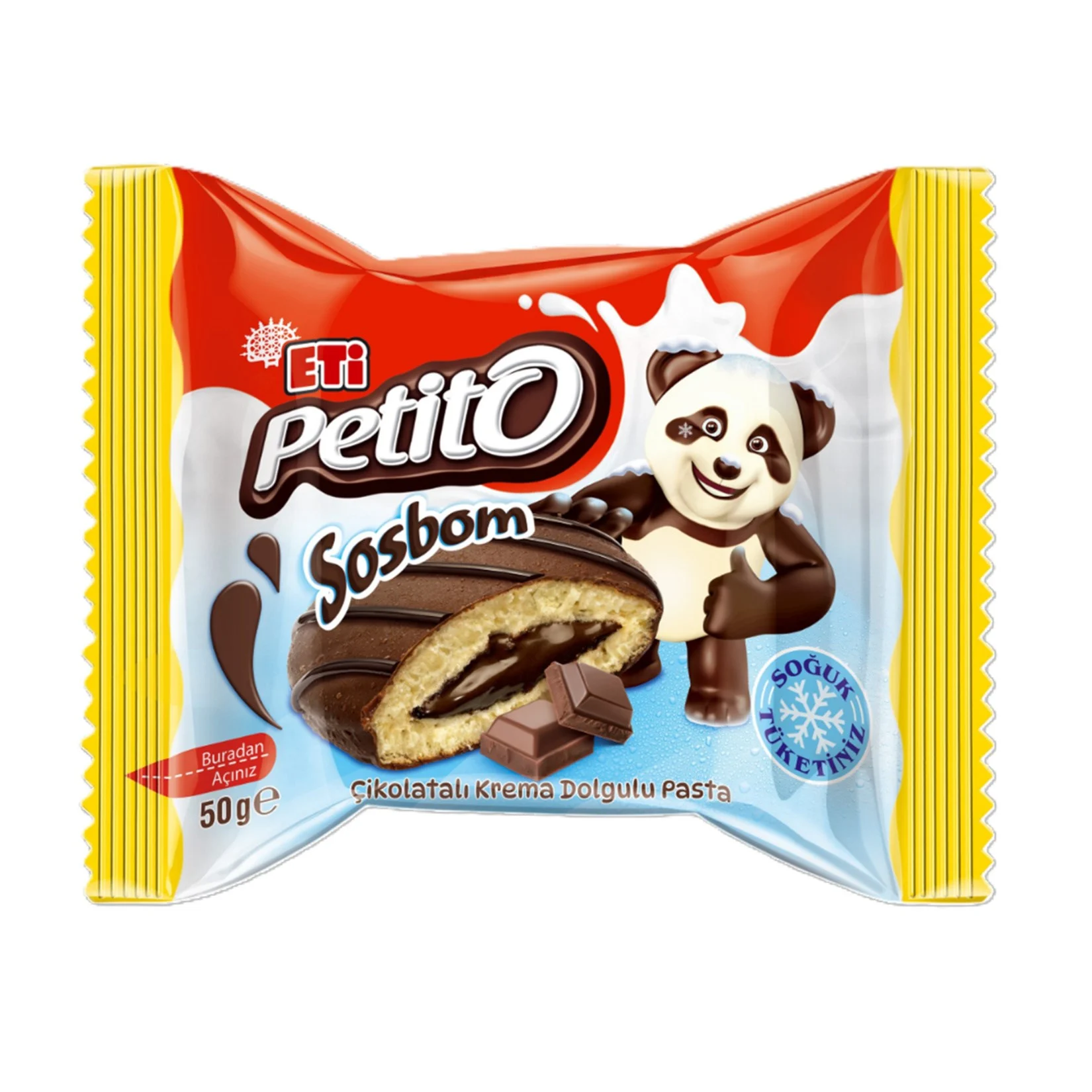 Etı Petito Sosbom 50 Gr Çikolatalı
