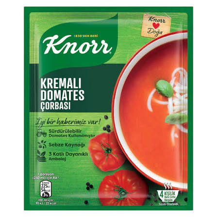 Knorr Çorba Kremali Domates 69 Gr