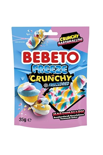 Bebeto Crunchy Marshmallow 35 Gr
