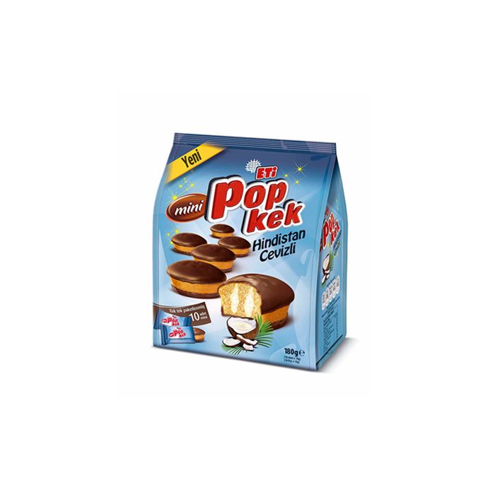 Etı Kek Popkek Mini 180gr Hind.cevizli 16625