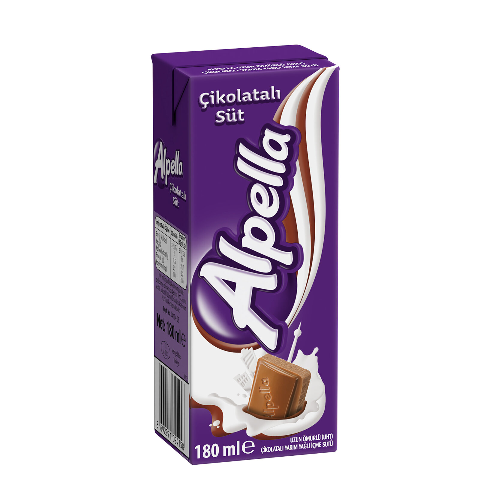 Alpimilk Süt 180 Ml Çikolatalı