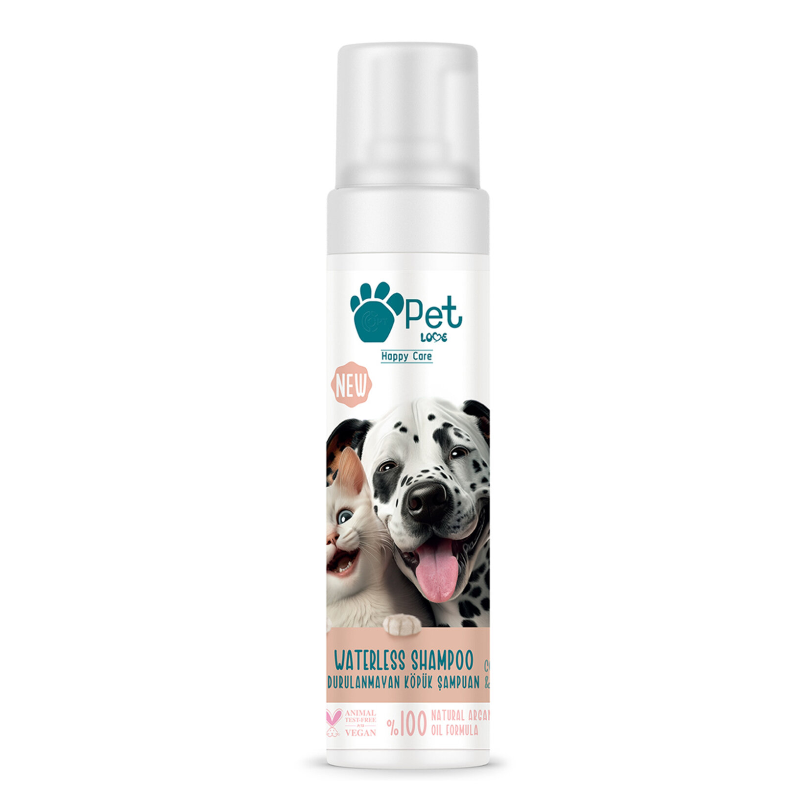 Pet Love Köpük Şampuan 225 Ml Kurabiye&Vanilya