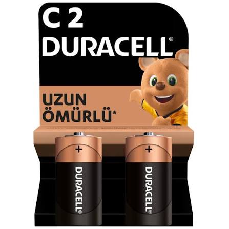 Duracell Pil C Boy 2'li