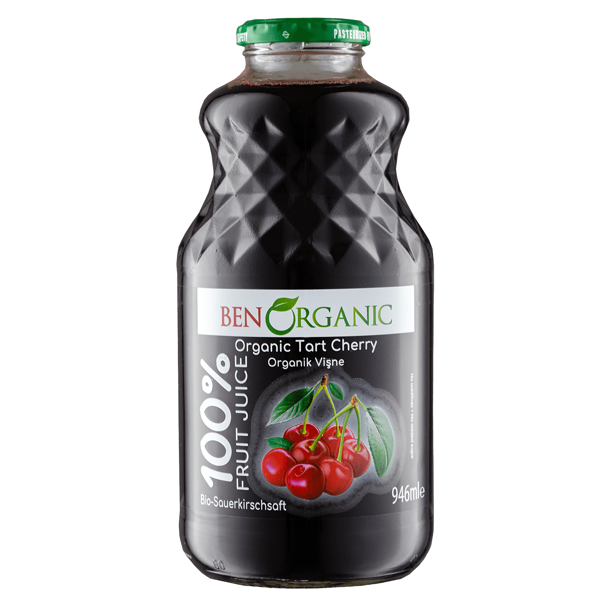 Ben Organic 946 Ml Vişne-Kiraz Suyu