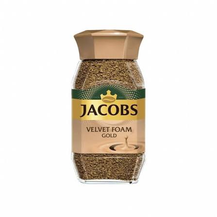 Jacobs Velvet Foam Gold 100 Gr Kavanoz