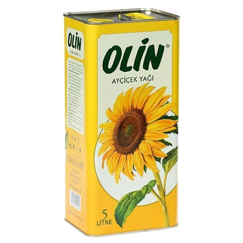 Olin Ayçiçek Yağı 5 Lt Teneke