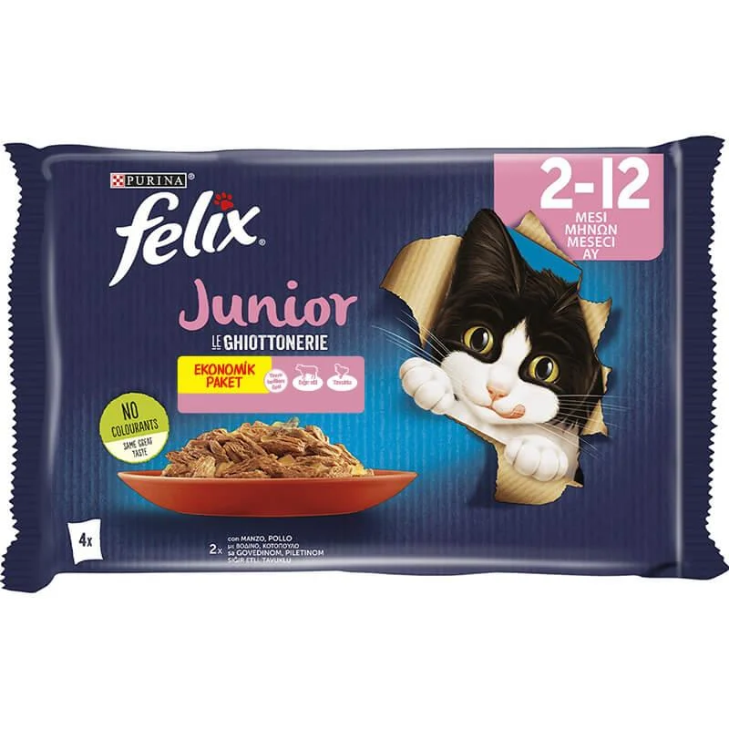 Felix Yavru Kedı Avantajli Paket 4x85 Gr