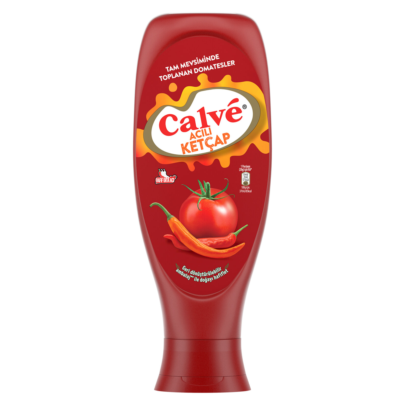 Calve Ketçap 610 Gr Acili