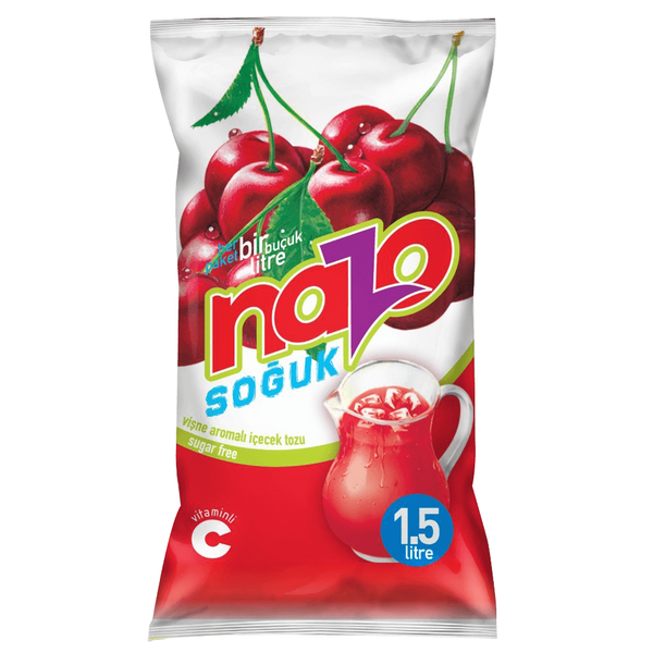 Nazo Toz İçecek 9 Gr Vişne