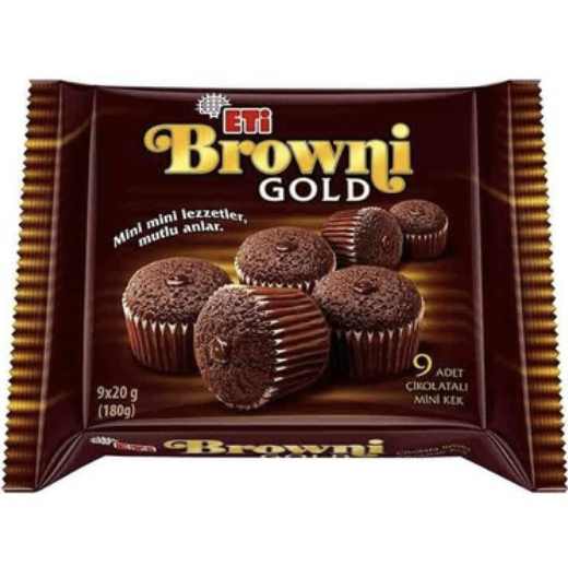 Eti Mini Browni Gold Kakao 180 G