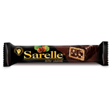 Sarelle Bitter Çikolata Kapli Gofret 33 G