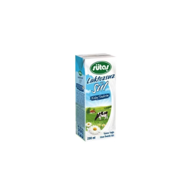 Sütaş Süt Laktozsuz 200 Ml