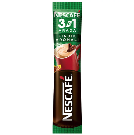 Nescafe 3'ü 1 Arada Fındık Aromali 17,5 G