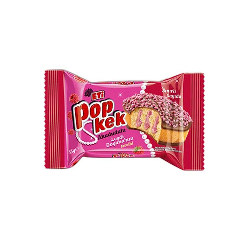 Eti Kek Popkek 55 Gr Ahududu