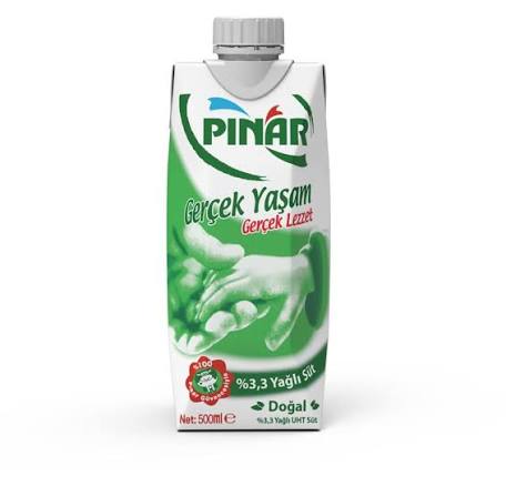 Pınar Süt Tam Yağlı 500 Ml