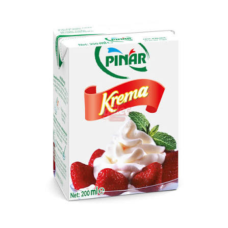 Pınar Krema 200 Ml %30 Yağlı Slim