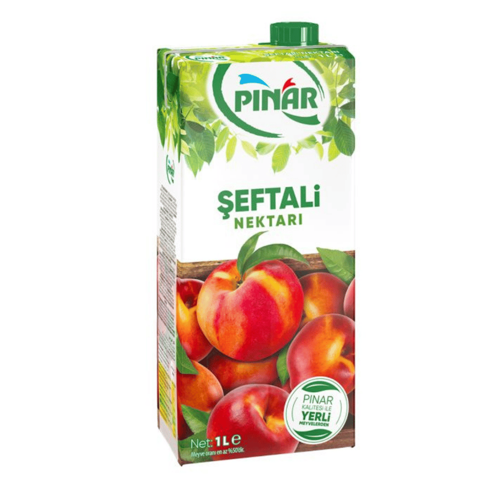 Pınar Meyve Nektari 1 Lt Şeftali