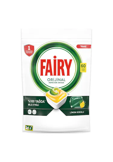 Fairy Tablet Hepsi B.arada 60'lı Limon