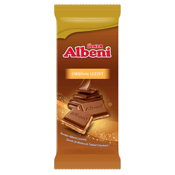 Ülker Çikolata Albeni 86 Gr Tablet Karamel