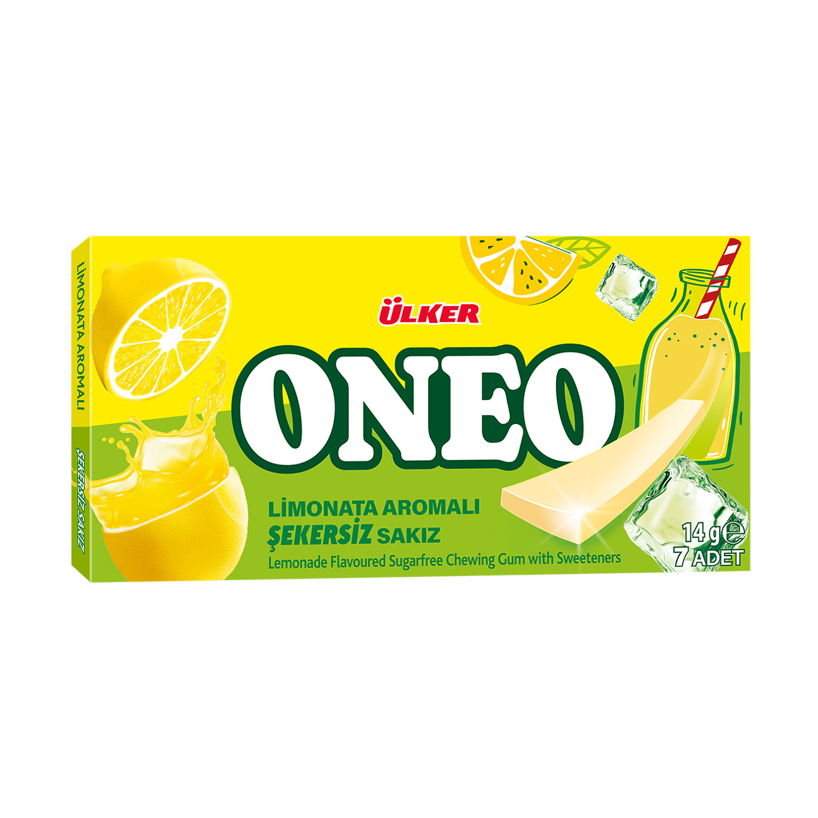 Ülker Sakız Oneo Slims 14 Gr Limon Aromali