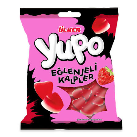 Ülker Şeker Yupo 80 Gr Eglenceli Kalp