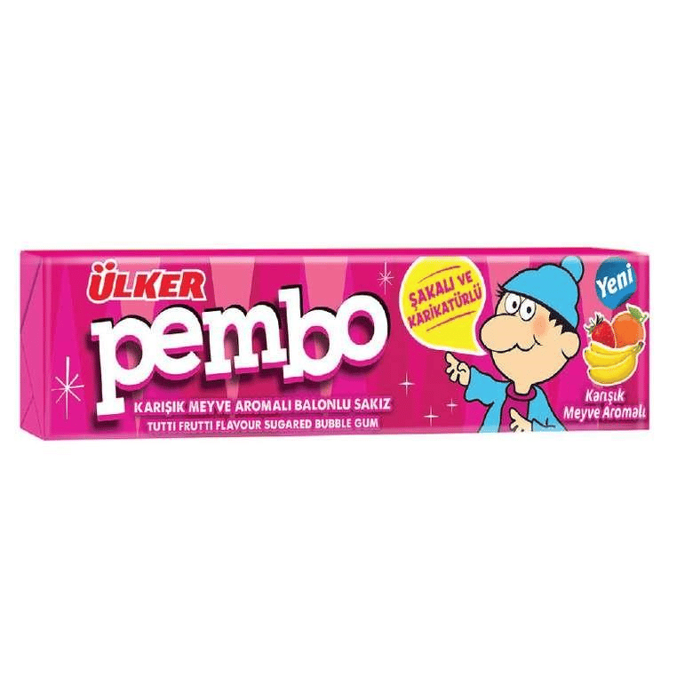 Ülker Sakız Pembo Tutti Frutti Aro.22,50 Gr